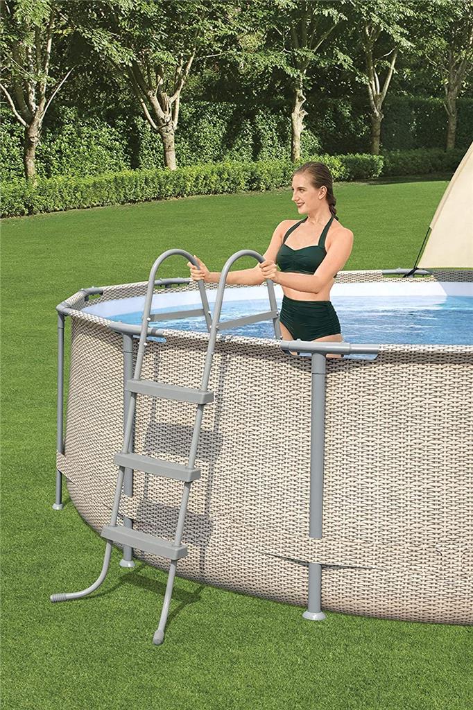 Il Numero Del Risparmio Bestway Power Steel Piscina Fuori Terra Tonda