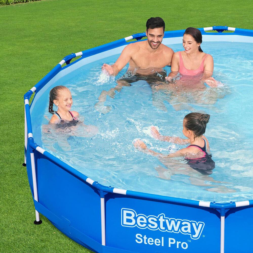 Il numero 1 del risparmio BESTWAY PISCINA FUORI TERRA STEEL PRO TONDA Ø