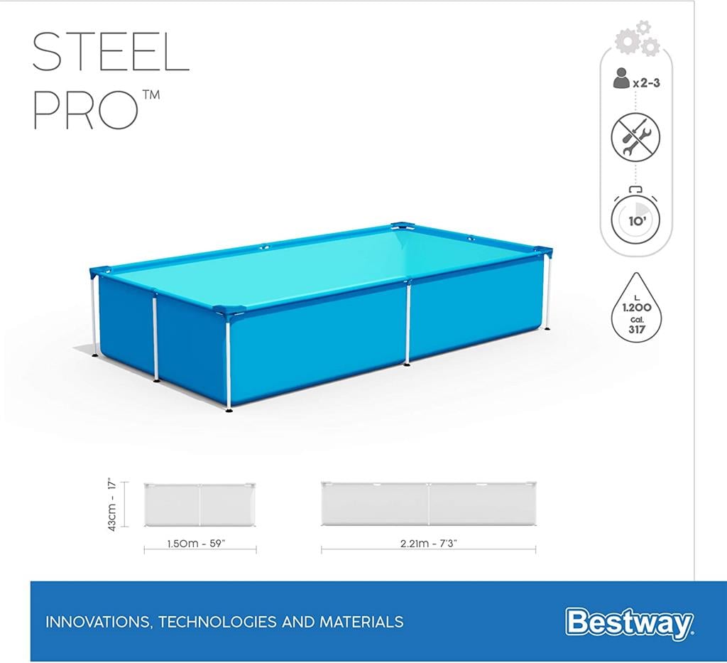 Il Numero Del Risparmio Bestway Steel Pro Piscina Fuori Terra Frame