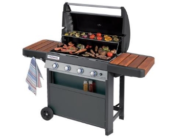 BARBECUE A GAS CLASSIC 4 SERIES CLASSIC WLD CON DOPPIA SUPERFICIE IN GHISA