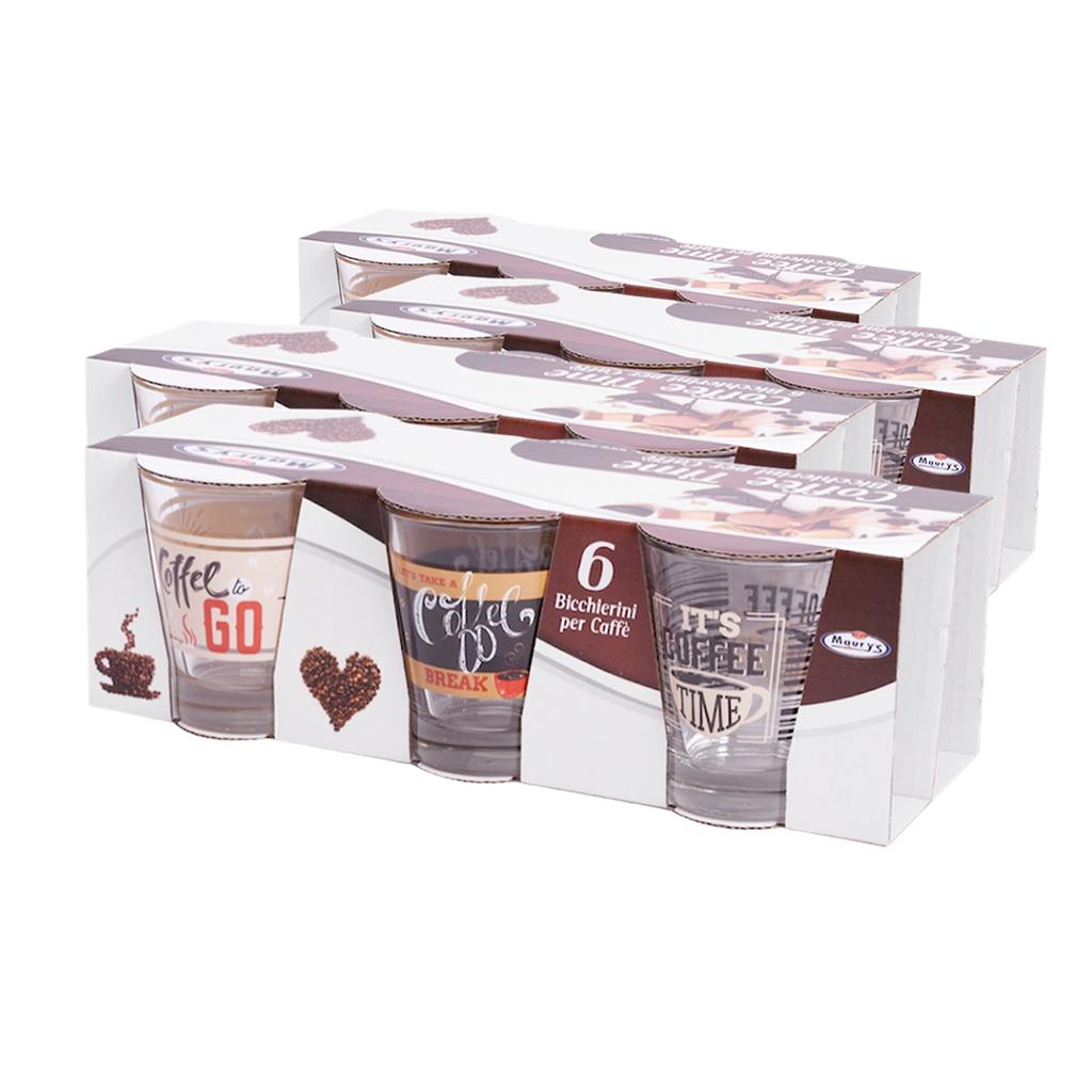 Set Da 12 Bicchieri In Vetro Con 6 Cannucce In Vetro E Spazzole: 6 Highball E 6 Tumbler, Per Cocktail, Acqua, Birra, Whisky, Idea Regalo