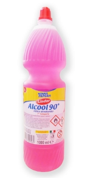 LINDOR ALCOOL ETILICO DENATURATO 90° DA 1 LT