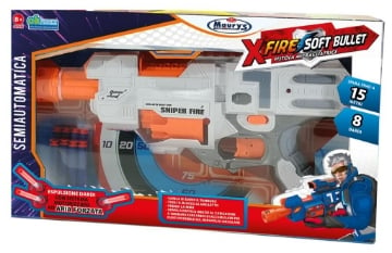 MAURY'S X-FIRE SOFT BULLET PISTOLA SEMIAUTOMATICA SPARATUTTO