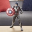 CAPTAIN AMERICA CON LANCIA SCUDO E EFFETTI SONORI DA 33 CM 