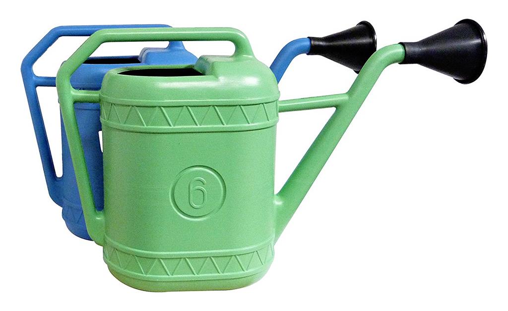 Fasov Annaffiatoio in plastica leggero da 4 litri per giardino casa