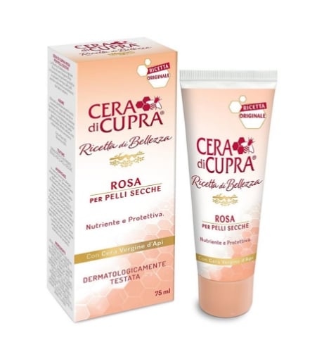 Cera Di Cupra - Crema viso Nutriente Rosa per pelli secche con cera ve — Il  Negozio del Quartiere