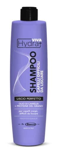 HYDRA VIVA + SHAMPOO LISCIO PERFETTO CON CAMELIA E PROTEINE DEL GRANO DA 450 ML