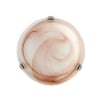 DUNA LAMPADA PLAFONIERA DA SOFFITTO E27 1 LUCE 30CM TABACCO