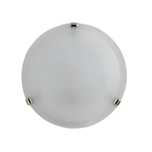 DUNA LAMPADA PLAFONIERA DA SOFFITTO E27 1 LUCE 30CM BIANCA