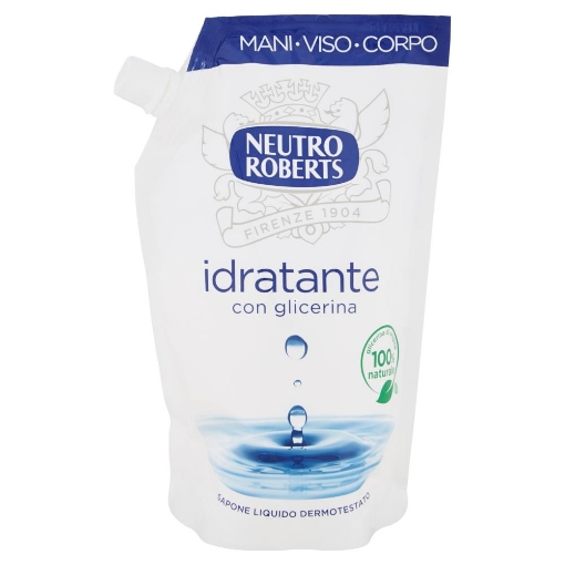 Neutro Roberts - Idratante Con Glicerina - Ricarica Per Sapone Liquido 400  Ml