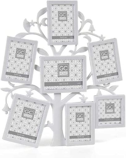 Frametory Set Di 3 Cornici Portafoto 11x14 Con Tappetino Per Foto 8x10 – Colore Argento Beige – Vetro Reale 2mm – Perfette Per Parete