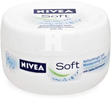NIVEA SOFT CREMA IN BARATTOLO CON OLIO DI JOJOBA E VITAMINA E FORMATO DA 300 ML