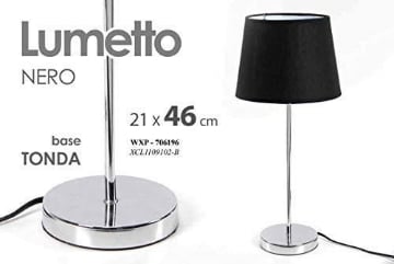 Lampada da tavolo senza fili K-Light NERO • BricoLiveRoma
