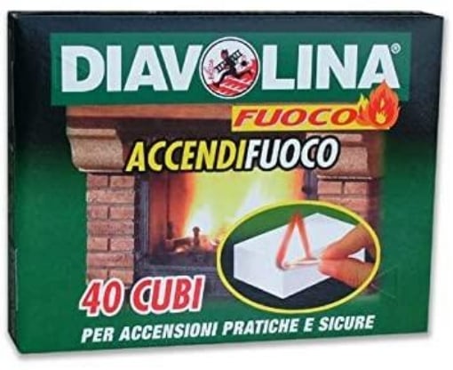 Offerta 5+1 Gratis Accendifuoco 40 Cubetti Diavolina - Diavolina - Idee  regalo