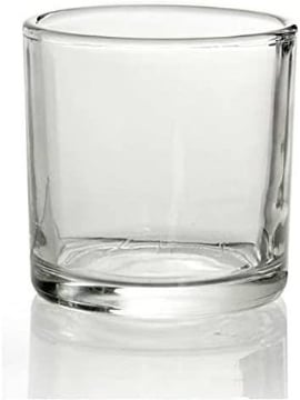 JAIEF 5cl Bicchieri amaro | Bicchierini Liquore, vetro senza piombo,  trasparente con base solida (set di 8)