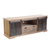 MOBILE IN LEGNO DORIAN 2 CASSETTI E 2 ANTE 160 X 45,5 X H60 CM