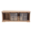 MOBILE IN LEGNO DORIAN 2 CASSETTI E 2 ANTE 160 X 45,5 X H60 CM