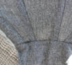 DIVANETTO CONCHIGLIONE BRASILE CON STRUTTURA IN ALLUMINIO E CUSCINI