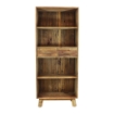 LIBRERIA ALYCE IN LEGNO DI PINO RICICLATO 80 X 40 X H190 CM