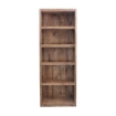 LIBRERIA ALMIRA IN LEGNO DI PINO RICICLATO CON 6 RIPIANI 90 X 45 X H240 CM