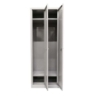 ARMADIO SPOGLIATOIO IN METALLO CON 2 ANTE 60 X 40 X H167 CM