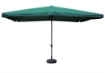MAURY'S OMBRELLONE DA GIARDINO RETTANGOLARE 3 X 4 MT IN COLORE VERDE