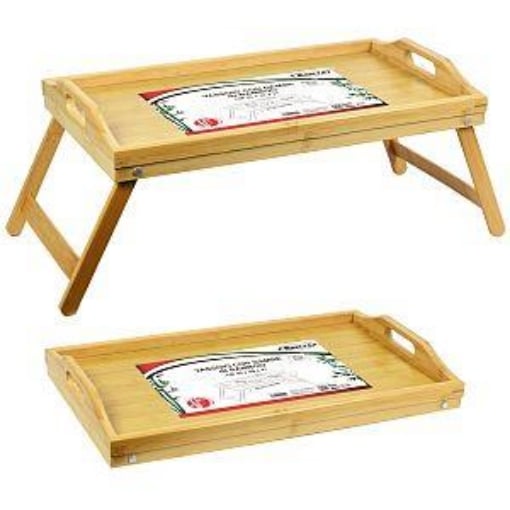 Vassoi da letto in legno per porta colazione divano tavolino
