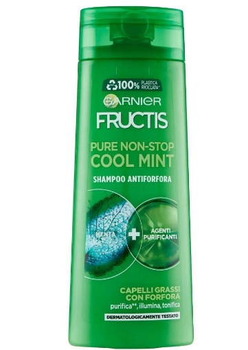 FRUCTIS SHAMPOO ANTIFORFORA COOL MINT NON STOP IN FORMATO DA 250 ML 