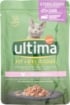 ULTIMA CAT BOCCONCINI PER GATTI STERILIZZATI IN BUSTINA DA 85 GR AL TACCHINO