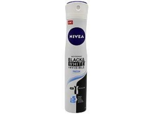 NIVEA DEODORANTE SPRAY BLACK AND WHITE INVISIBLE FRESH DA 200 ML