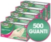 500 MAURY'S GUANTI IN LATTICE TALCATI TAGLIA M 5X100PZ