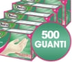 500 MAURY'S GUANTI IN LATTICE TALCATI TAGLIA M 5X100PZ