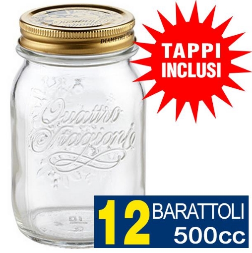 Bormioli Rocco Barattolo Officina 1825 – Vetro Antracite, 0,75 Cl, Made In Italy, Design Moderno