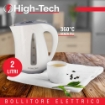 HIGH-TECH BOLLITORE ELETTRICO DA 2200 W CON CAPACITÀ DI 2 LITRI