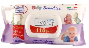 HYDRA VIVA SALVIETTE DETERGENTI BABY SENSITIVE 110 PZ