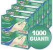 1000 MAURY'S GUANTI IN LATTICE TALCATI TAGLIA L 10X100PZ