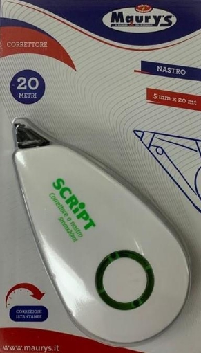 MILAN® Acid – Blister Con 2 Ricariche Per Nastro Correttore A Secco – Larghezza 5 Mm X 6 M – Pulito E Preciso