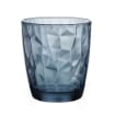 SET 6 BORMIOLI DIAMOND BICCHIERI PER ACQUA CONFEZIONI DA 3 PEZZI COLORE BLU