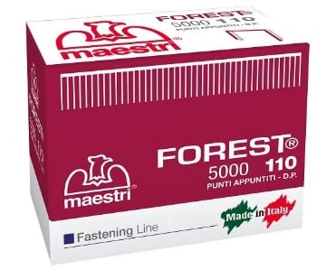 PUNTI METALLICI 110 FOREST PER FISSATRICI MANUALI 5000 PEZZI