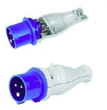ADATTATORE INDUSTRIALE PER SPINE SCHUKO 2 POLI