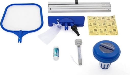 SET DI ACCESSORI PER LA PISCINA KIT DI MANUTENZIONE