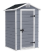MANOR CASETTA CAPANNO DA ESTERNO IN RESINA  128 X 94 X H196 CM GRIGIO 