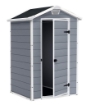 MANOR CASETTA CAPANNO DA ESTERNO IN RESINA  128 X 94 X H196 CM GRIGIO 