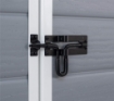 MANOR CASETTA CAPANNO DA ESTERNO IN RESINA  128 X 94 X H196 CM GRIGIO 