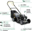 ALPINA RASAERBA A SCOPPIO CON MOTORE DA 139 CC (2200 W) A TRAZIONE POSTERIORE