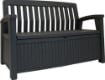 PATIO BENCH PANCHINA CASSAPANCA DA ESTERNO IN RESINA  227 LT 132 X 63 XH89.7 CM