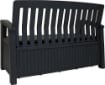 PATIO BENCH PANCHINA CASSAPANCA DA ESTERNO IN RESINA  227 LT 132 X 63 XH89.7 CM