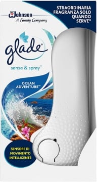 GLADE SENSE AND SPRAY BASE E RICARICA DA 18 ML OCEAN