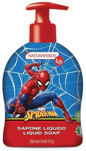 SPIDER-MAN SAPONE LIQUIDO PER BAMBINI 250 ML