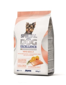 SPECIAL DOG EXCELLENCE CROCCHETTE 800 GR MINI ADULT SALMONE